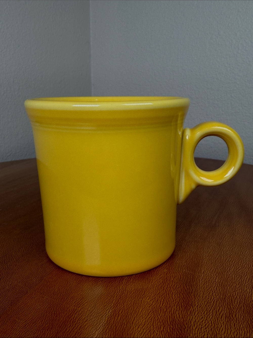 Fiesta Ware O-Ring Handle Bright Yellow Homer Laughlin Cottagecore